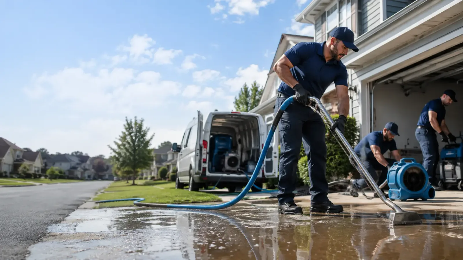 Flood Damage Restoration in Coral, PA